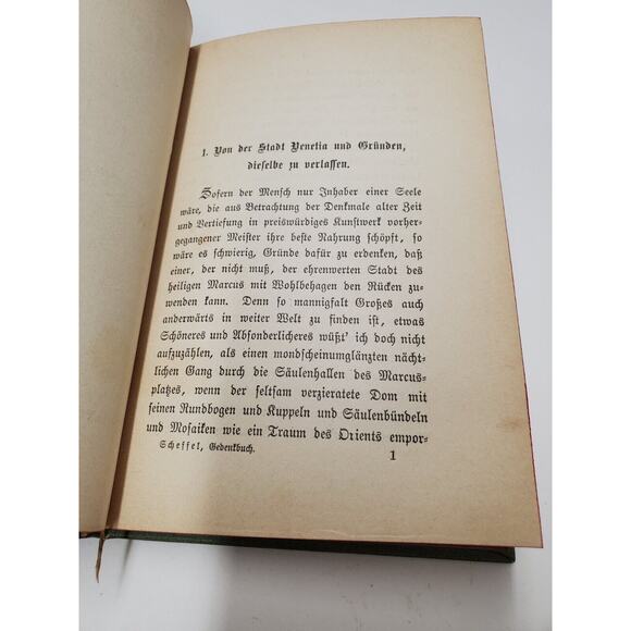 Antique Book Gedenkbuch Castell Toblino by J.V. von Scheffel German 1901 - Picture 6 of 15